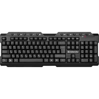 Клавіатура Defender Element HB-195 Wireless UKR Black (45189) Вінниця