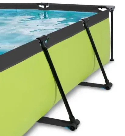 Басейн EXIT з куполом 220х150х65 см в кольорі Lime Київ