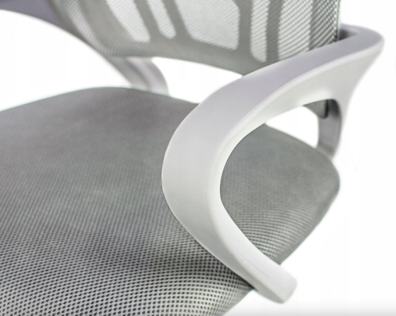 Офісне крісло Smart Jumi світло-сірий Київ