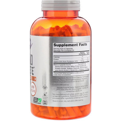 Амінокислота Now Foods Аміно Комплекс, Sports, Amino Complete, 360 капсул (NOW-00013) Вінниця - фото 2