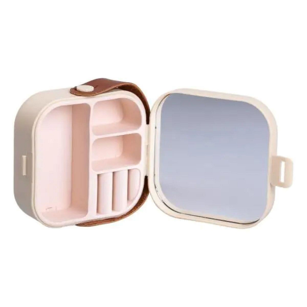 Скринька для прикрас 9×9×3.8 см міні органайзер для ювелірних виробів HP-5-27BE Київ - фото 3