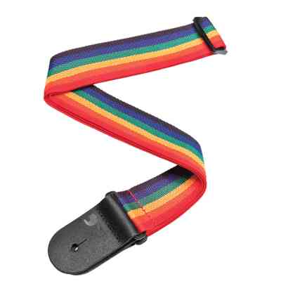 Ремень для гитары D'Addario PolyPro Guitar Strap Rainbow (PWS111) Винница
