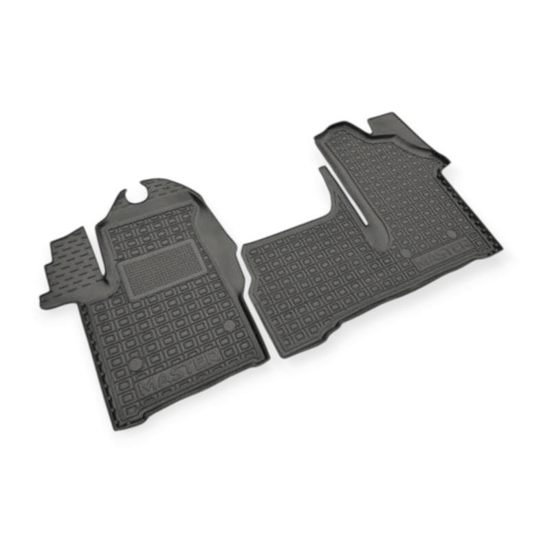 Килимки Рено master iii 2019-> борт 2,5 см, з перемичкою салону Мукачево - фото 1