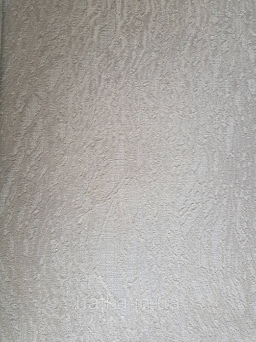 Шпалери метрові вінілові на флізелін Grandeco Poem під штукатурку баранець структурні сіро-блакитні Київ - фото 2