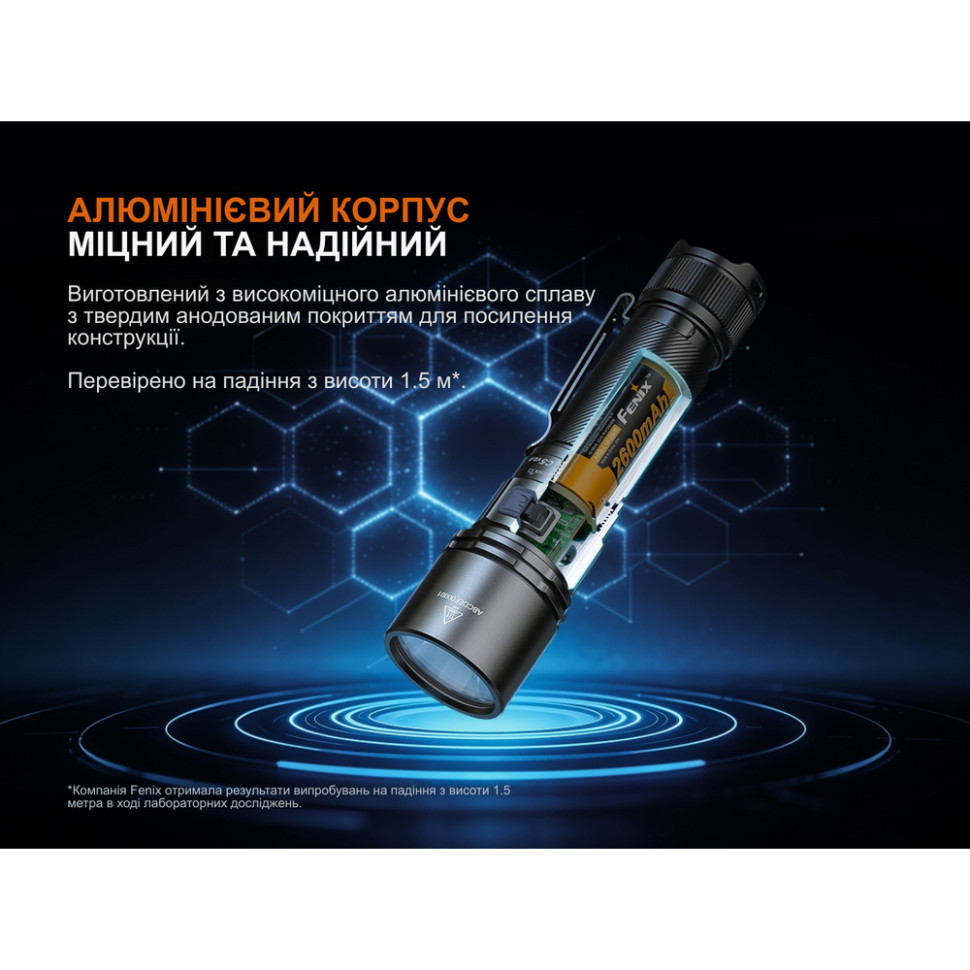 Ліхтар ручний Fenix C5 V2.0 Київ - фото 16