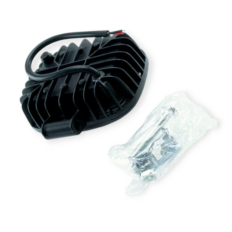 Фара LED прямокутна 120х95х50 (ДВШ) 30W Black Optimal-L додаткова Мукачево - фото 1