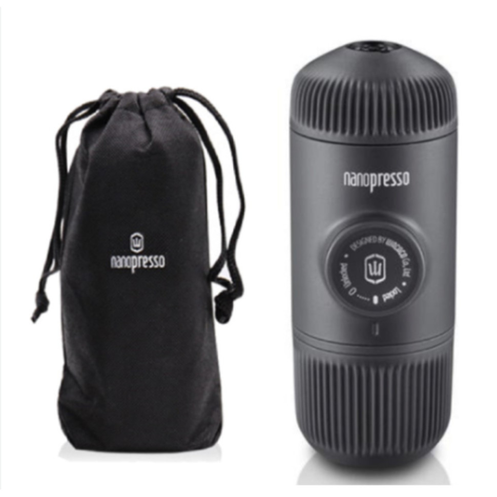 Портативная эспрессо кофеварка Wacaco Nanopresso серая, механическая, для молотого кофе Киев - изображение 3