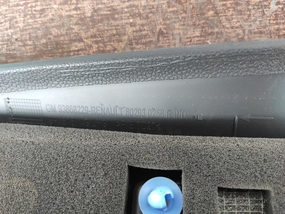 Накладка дзеркала ліва Renault Trafic III 2014-2021 (802930256R) Ковель - фото 2