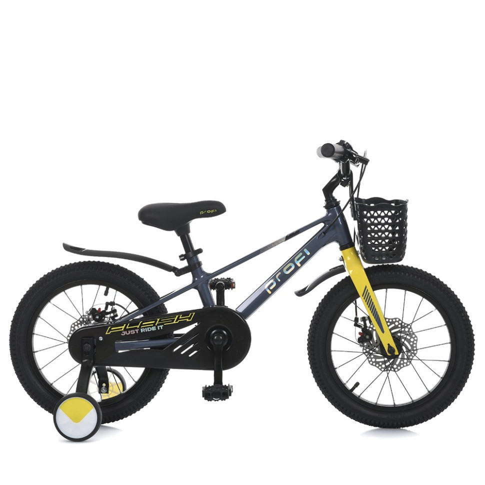 Велосипед дитячий MB 1683-2, 16 дюймів, сірий Вінниця - фото 2