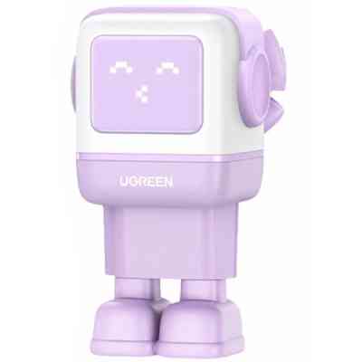 Зарядний пристрій Ugreen CD361 Robot tech Fast Charger 3xUSB 2xUSB-C + USB-A PD65W GaN Purple (35291) Вінниця