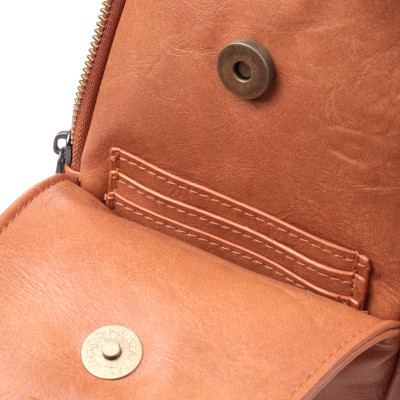 Сумка Vintage Через плече з екошкіри Руда (22793) Вінниця - фото 11