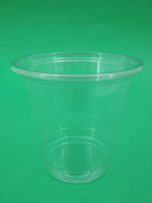 Стакан одноразовий РЕТ щільний, прозорий 300 мл (50 шт.) Харків - фото 2