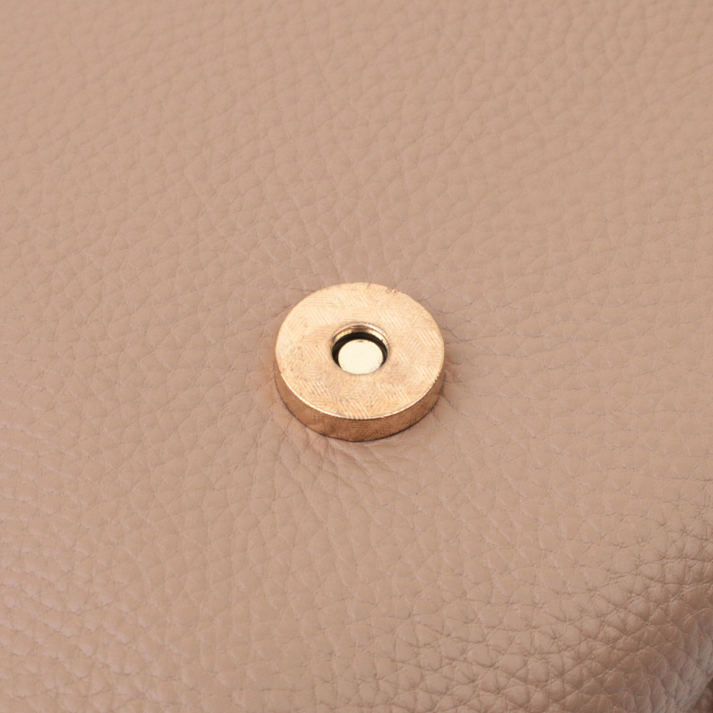 Ділова сумка для жінок з короткою ручкою з натуральної шкіри Vintage 22668 Коричнева Київ - фото 6