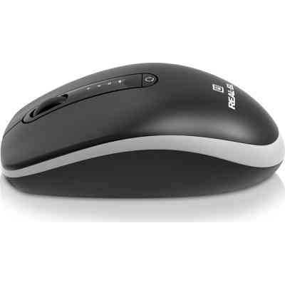 Мишка REAL-EL RM-455W Wireless/Bluetooth Black/Gray (EL123200047) Вінниця