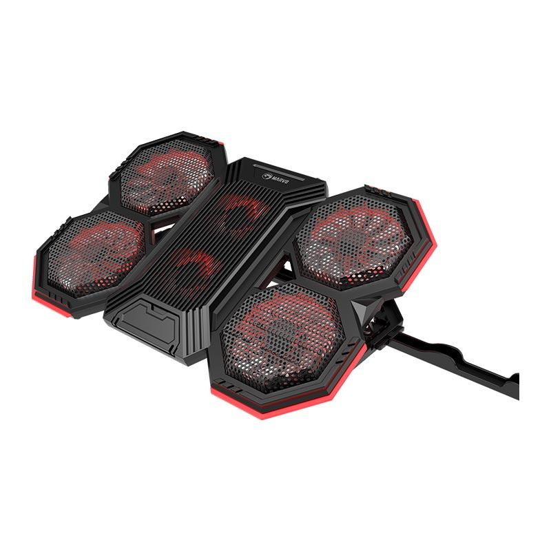 Підставка-кулер для ноутбука MARVO FN-41, чорний Вінниця - фото 1