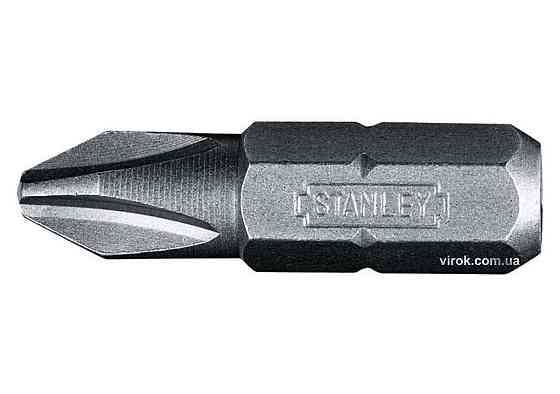 Насадка викруткова STANLEY : "Philips" PH1 х 25 мм. 25 (Шт/Уп.) Одеса