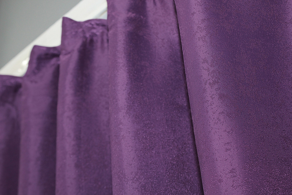 Комплект коротких штор VR-Textil Мрамор Al1 № 1301ш 130х170 см 2 шт Фиолетовый (35-0083) Киев - изображение 5