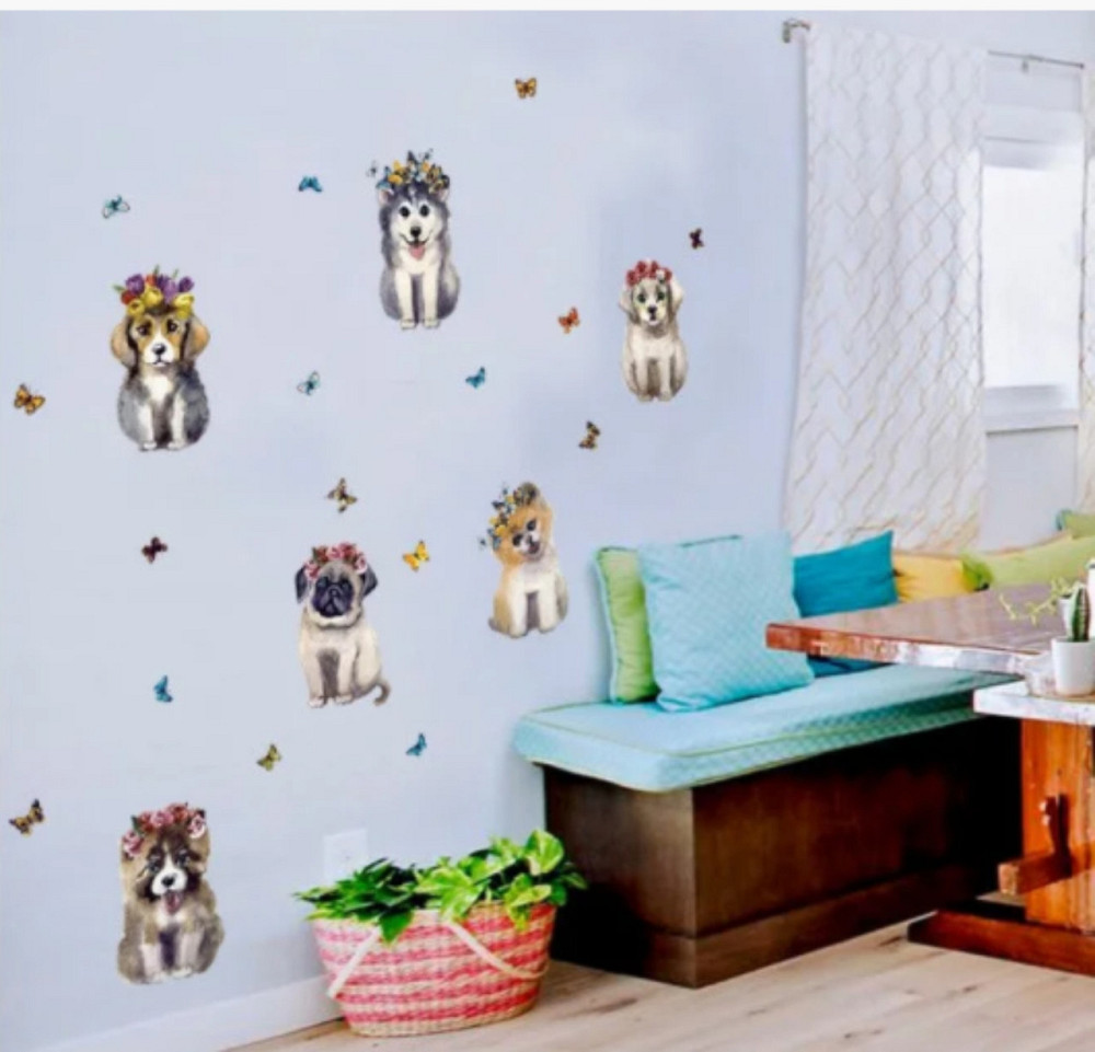 Наклейки на стіну декоративні Собачки Київ - фото 8
