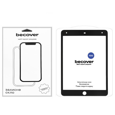 Скло захисне BeCover 10D Apple iPad 10.2 2019/2020/2021 Black (710572) Вінниця - фото 1