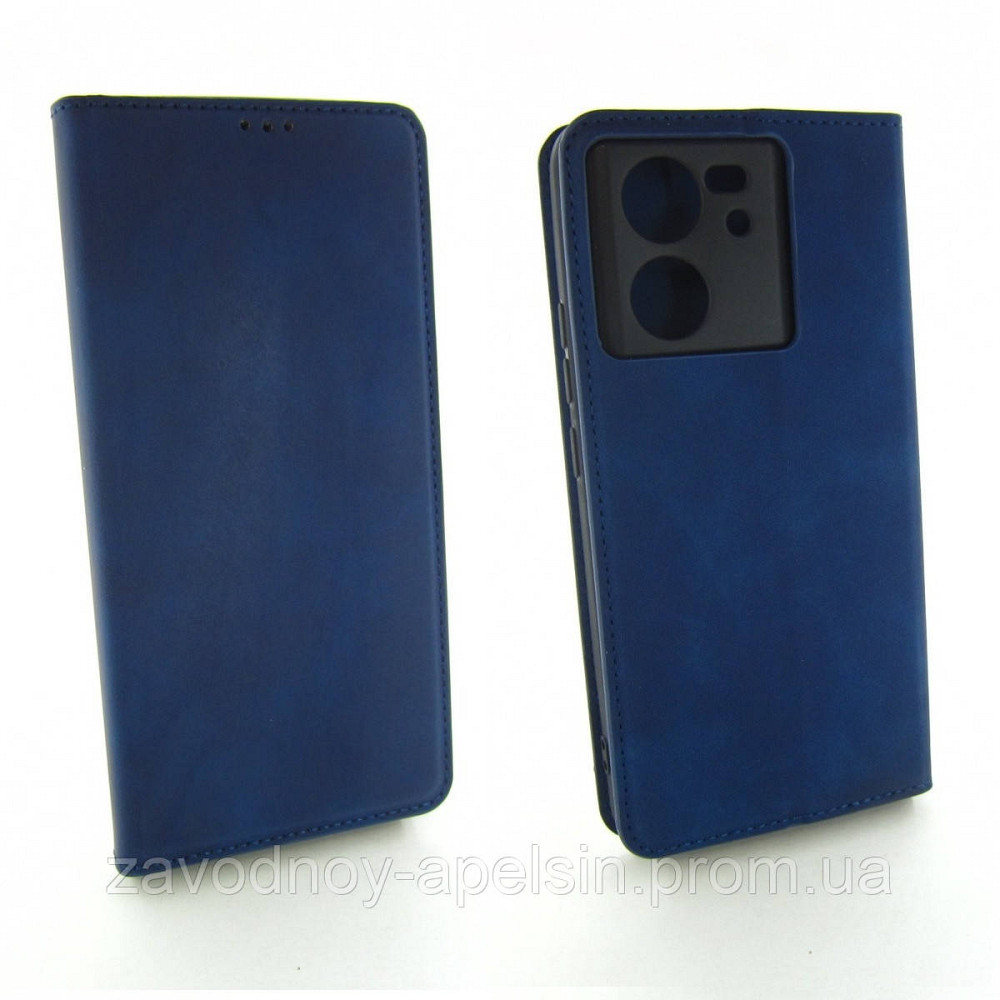 Чехол книжка Xiaomi Redmi 13T 13Tpro Защита камеры (синий) Одесса - изображение 1