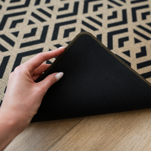 Килимок універсальний для підлоги льон Соти 70*120см Дариана Житомир - фото 3