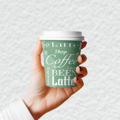 Стаканы одноразовые Romus Drink time бумажные 180 мл 50 шт. Темно-зеленые (R18050775) Винница - изображение 1