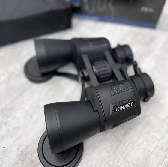 Тактичний бінокль Comet ML-847 7х50 зелена полиця (Black) Вінниця