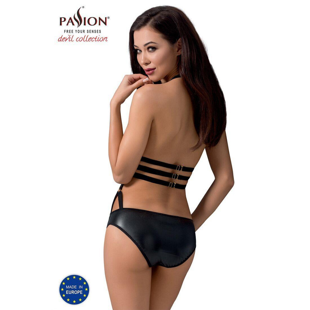 Боді монокіні під латекс Passion Exclusive LAMIS BODY XXL/XXXL, black Sex Aura Київ - фото 2