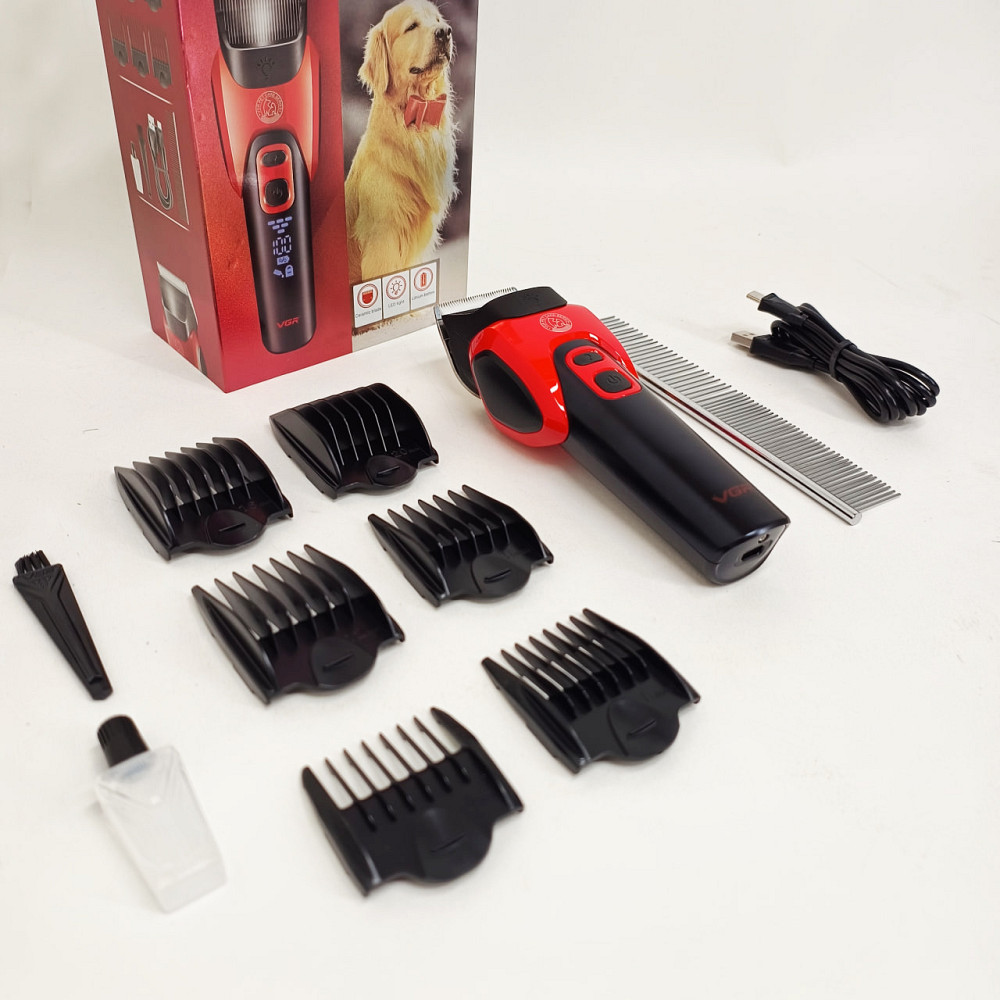 Профессиональный триммер для стрижки кошек и собак, Машинки для стрижки животных, Груминг собак BC-58 Львов - изображение 7