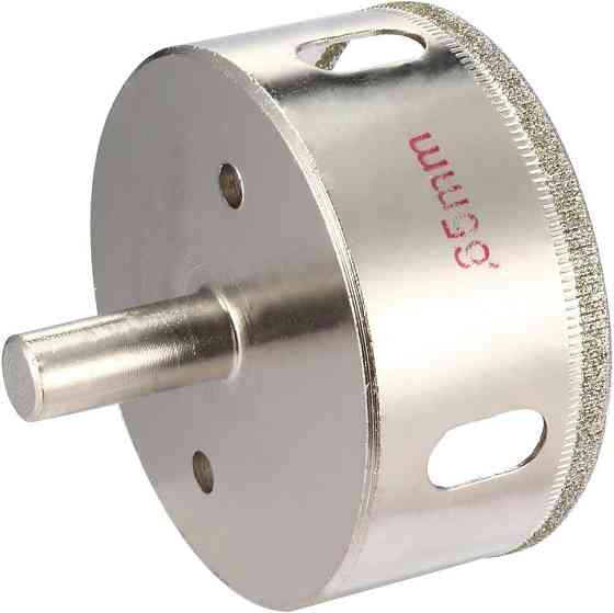 Коронка для стекла и плитки с цетрирующим сверлом 68 мм Харьков