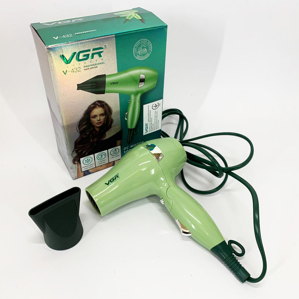 Електричний фен для гладкого волосся VGR, Зручний надійний фен для волосся Сучасний US-55 Львів - фото 6