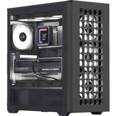 Корпус AeroCool D502A-G-BK-v1 Black (ACCM-DS02043.11) Вінниця