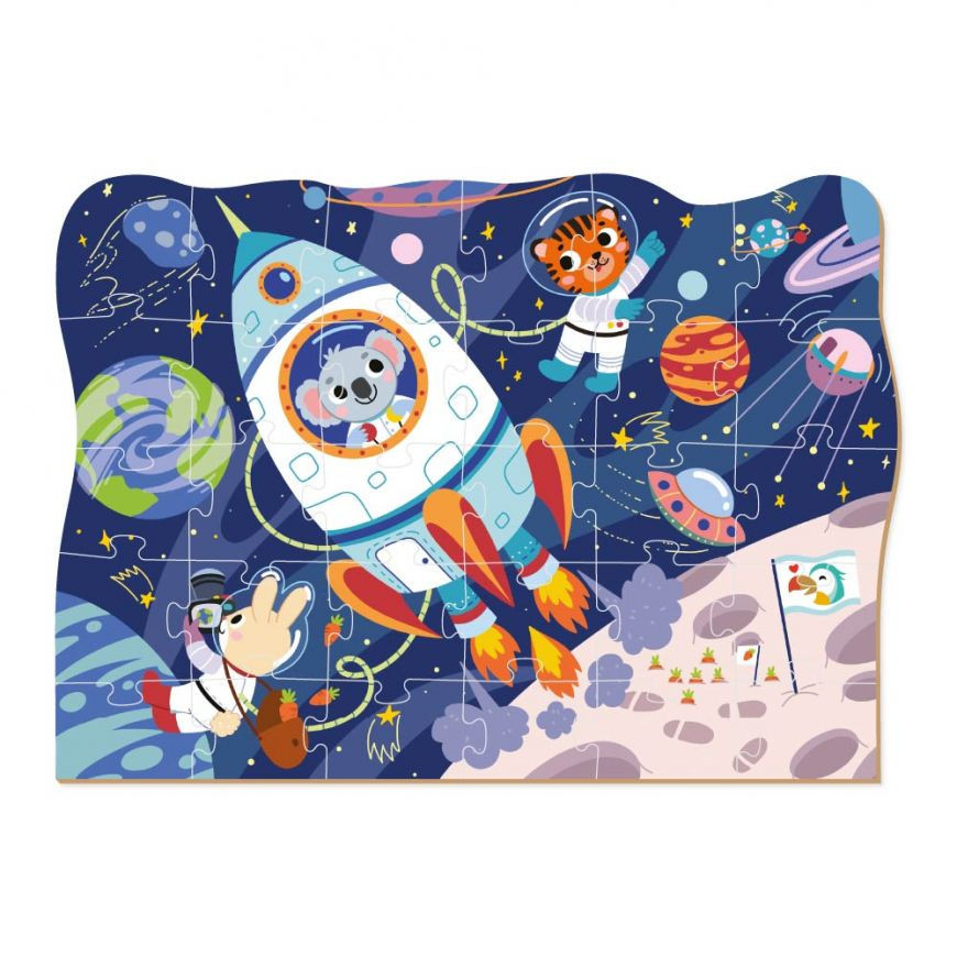 Дитячий пазл "Екскурсія в Космос" DoDo 300374, 30 ел. Вінниця - фото 2