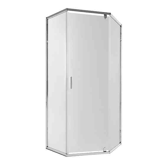 Душова кабіна Qtap Scorpio CRM10115-AC6 100x100 см, скло Clear 6 мм, покриття CalcLess, без піддона Київ