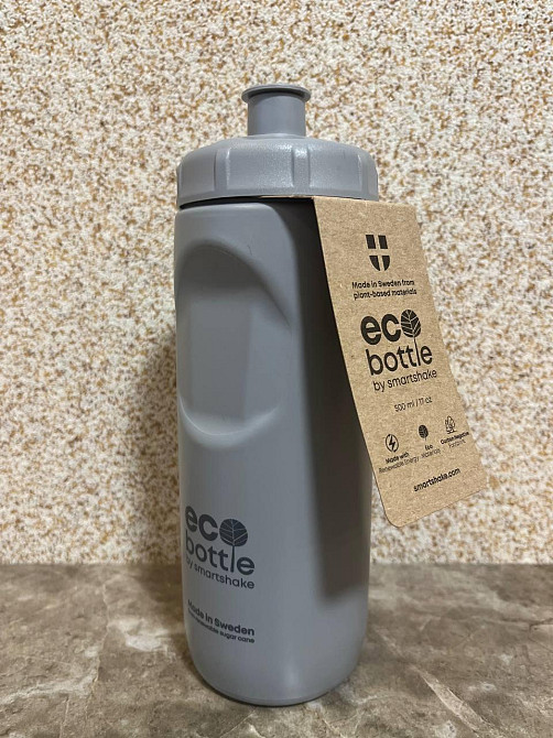 Пляшка для води Smartshake EcoBottle Squeeze 500ml Gray Кам'янське - фото 4