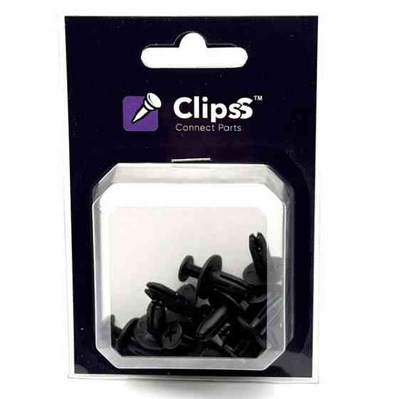 Закрутка кріплення Clipss 11012 — Honda, Toyota, Nissan | 01553-01203, 90683-SA5-003, 90467-06153, 90409-06319 Ковель