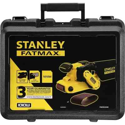 Шлифовальная машина Stanley FatMax, 1010W, размер ленты 533х76 мм, 3.5 кг (FMEW204K) Винница