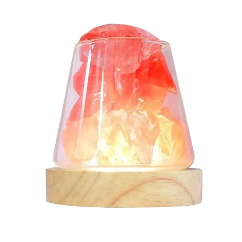 Cоляная лампа Agata с ночником 2-в-1. Солевая лампа из гималайской соли и кварца Днепр - изображение 3
