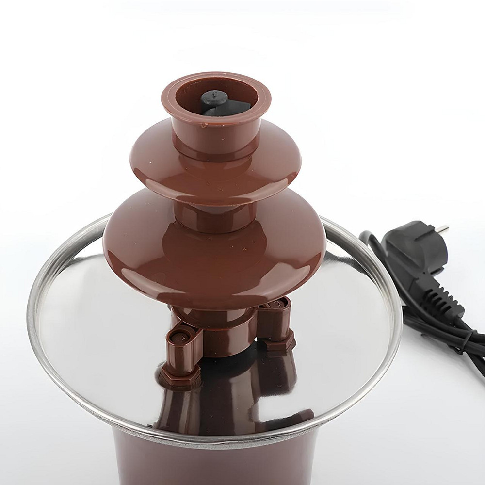 Шоколадний фонтан для фондю Chocolate Fountain, фондюшниця. Фондюшниця у вигляді фонтану Київ - фото 2