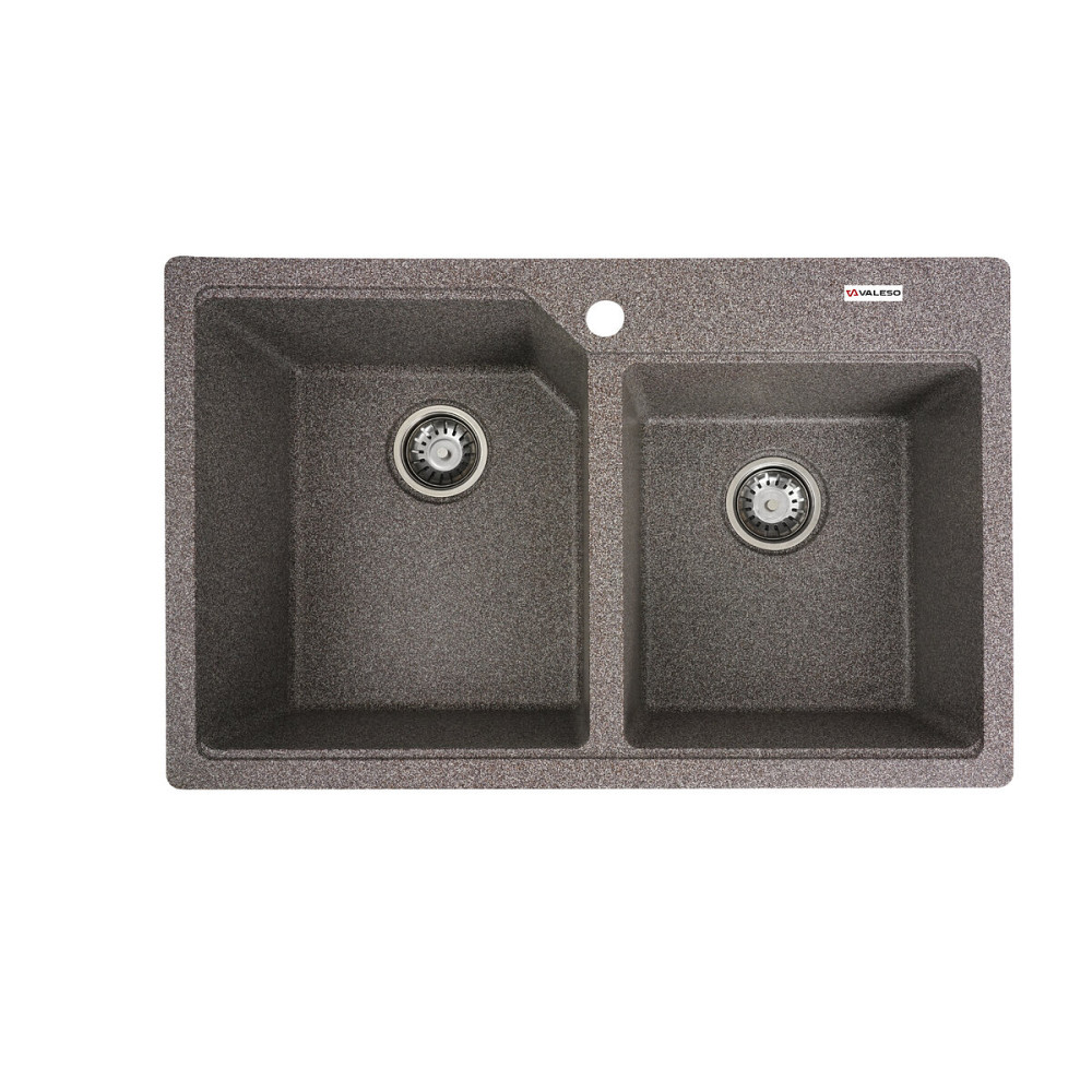 Гранітна мийка для кухні VALESO HARMONY 7850 матова Мікс Коломия - фото 1