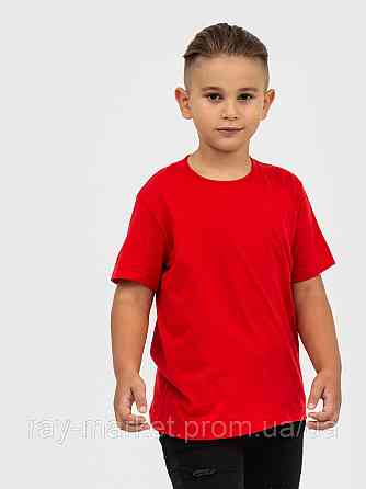 Набор базовых детских футболок 3шт Stedman Classic-T Kids для мальчиков белый/черный/красный (ST2200M-WHI-BLO-SRE) Киев