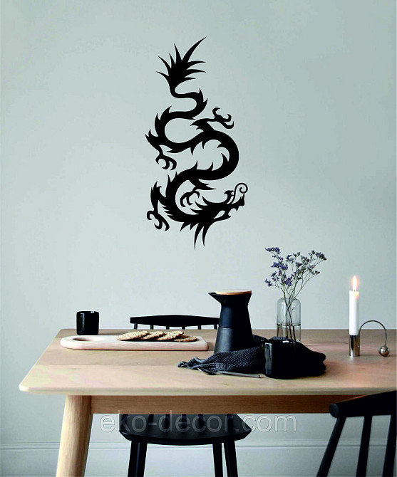 Декоративне настінне Панно  «Дракон» , Декор на стіну Київ - фото 2