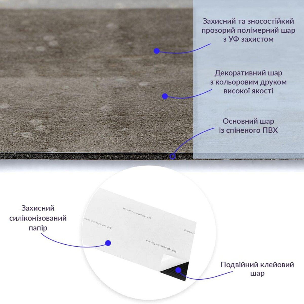 Світла мозаїчна самоклеюча плитка Київ - фото 2