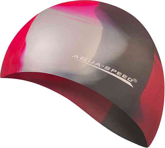 Шапочка для плавания Aqua Speed BUNT113 (red) Вишнёвое