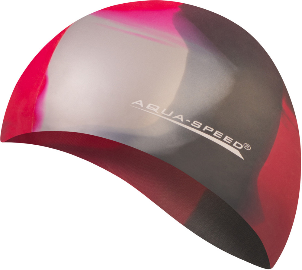 Шапочка для плавания Aqua Speed BUNT113 (red) Вишневе - фото 1