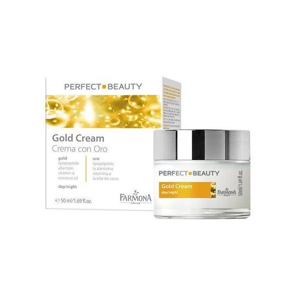 Крем от морщин день/ночь с ионами золота Perfect Beauty Farmona 50 мл Винница - изображение 2