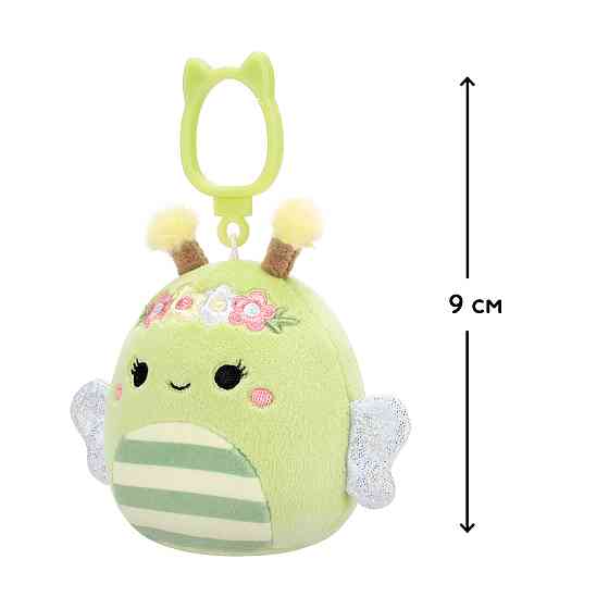 М'яка іграшка на кліпсі Squishmallows – Бджілка Сібіл Дніпро