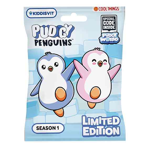 Фігурка-сюрприз Cool Things серії Pudgy Penguins - Пригоди пінгвіна Пакса Дніпро