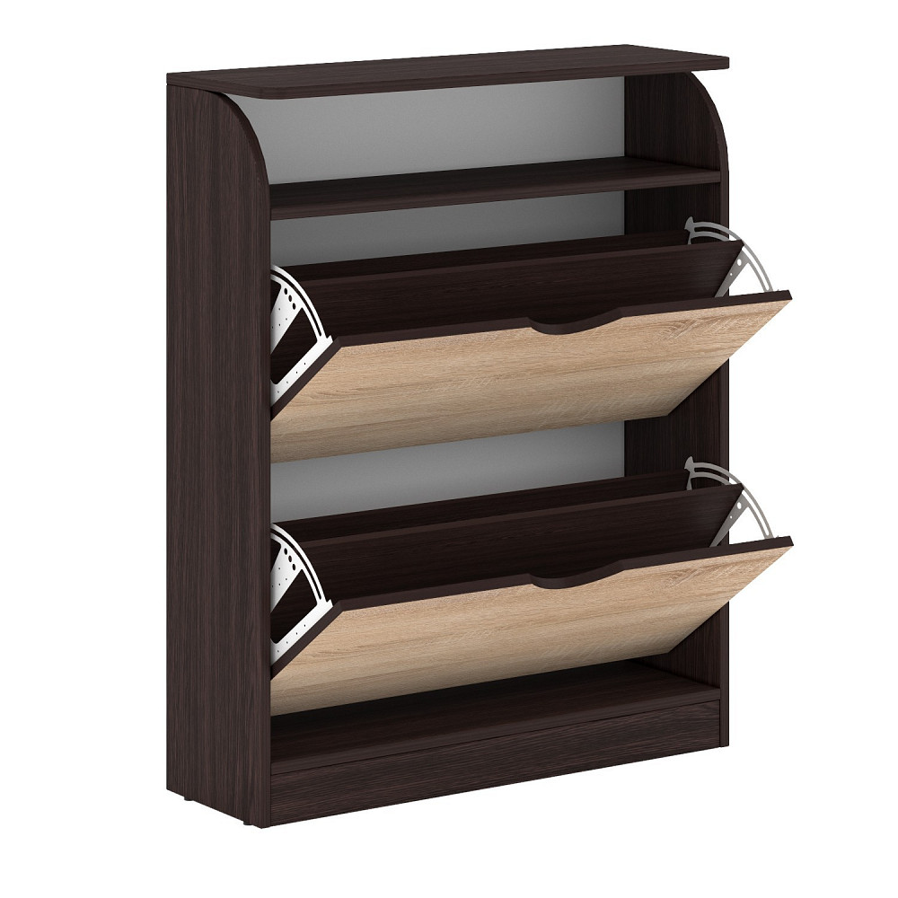 Тумба для обуви №1, Венге Магия/Дуб сонома, 800/250/1000 Львов - изображение 2