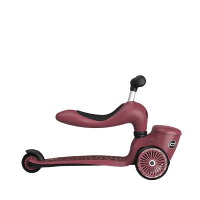 Самокат Scoot&amp;Ride Highwaykick-1 Lifestyle вишневий (SR-210621-WILDCAT) Вінниця - фото 6